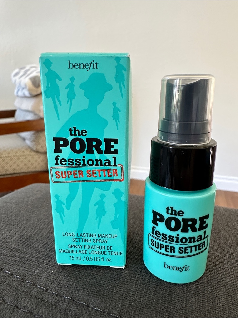 NIB Benefit The Pore fessional Super Setter Makeup Setting Spray